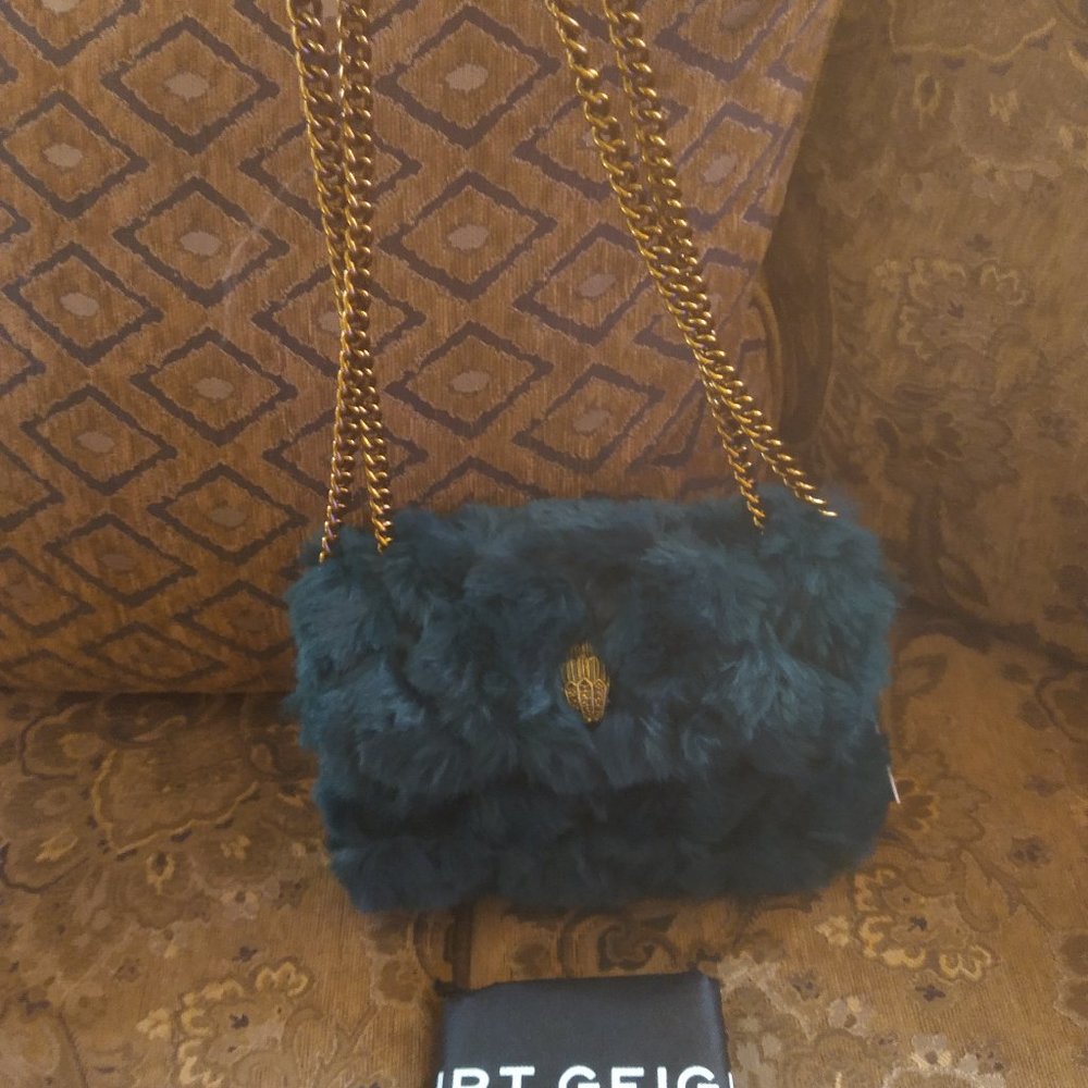 Kurt Geiger faux fur bag (NEW WITH TAGS)